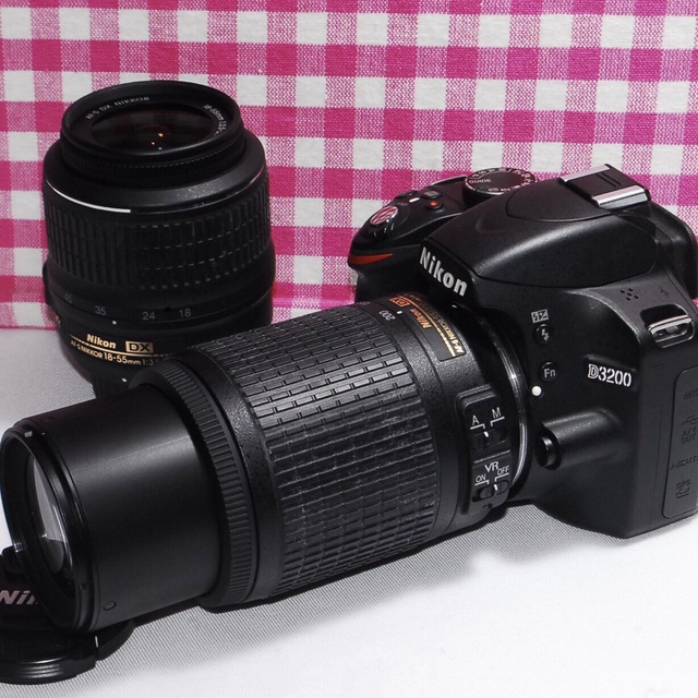 ✨元箱付✨初心者向け美品セット✨Nikon D3200 一眼レフカメラ Wレンズ