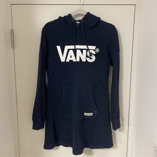 ヴァンズ(VANS)のVANS フード付きパーカー ワンピース(ひざ丈ワンピース)