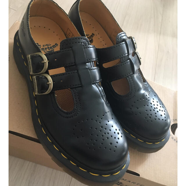 Dr.Martens(ドクターマーチン)の値下げ❗️ドクターマーチン、メリージェーンblack，ダブルストラップ レディースの靴/シューズ(ローファー/革靴)の商品写真