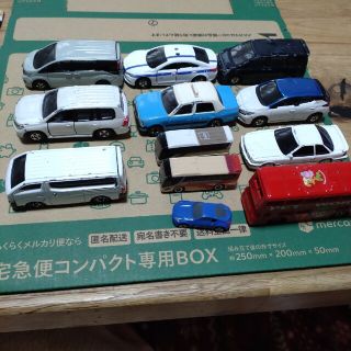 タカラトミー(Takara Tomy)のused トミカ　ミニバン　バス　タクシー　セット(ミニカー)