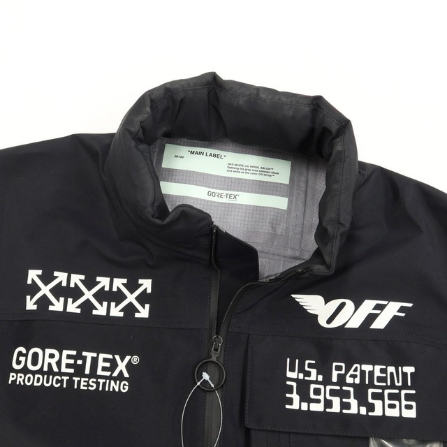 OFF-WHITE - 【中古】オフホワイト OFF-WHITE 18AW GORE-TEX プル
