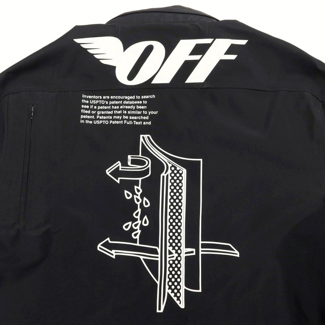 OFF-WHITE - 【中古】オフホワイト OFF-WHITE 18AW GORE-TEX プル