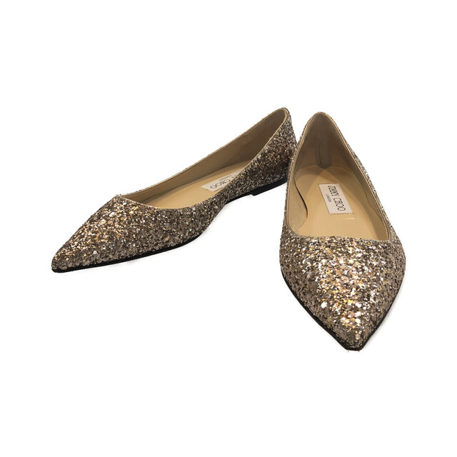 ジミーチュウ JIMMY CHOO フラットシューズ レディース 36 1/2
