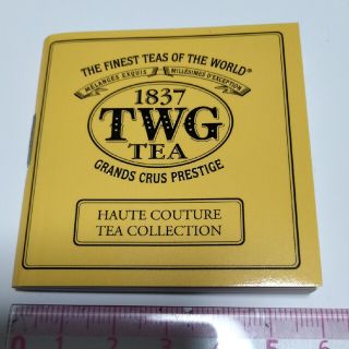 TWG  紅茶　ミニカタログ(茶)