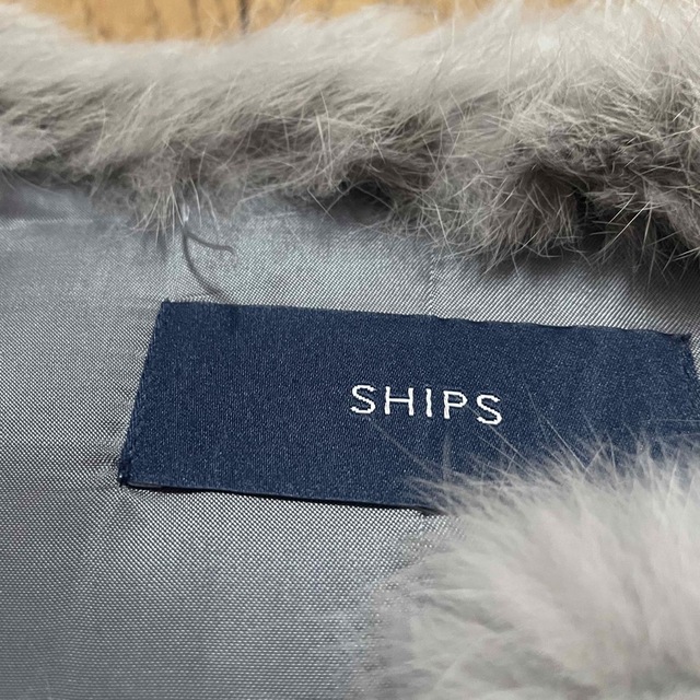 SHIPS(シップス)の美品♡ ふわふわラビットベスト レディースのトップス(ベスト/ジレ)の商品写真