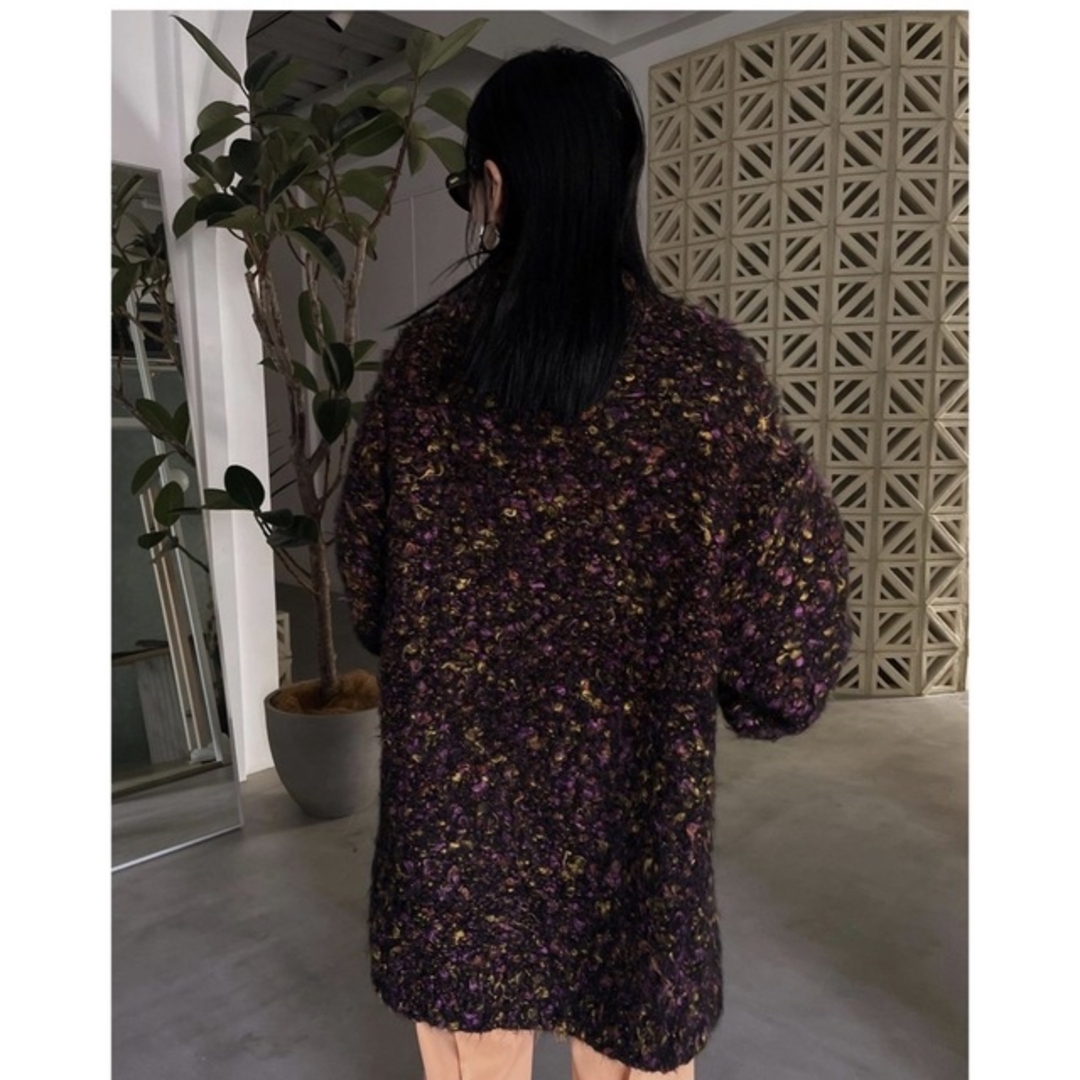 FUNNY YARN KNIT JACKET Ameri ニット 完売品