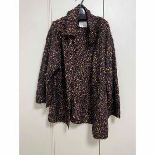 Ameri アメリ　FUNNY YARN KNIT JACKET　フリーサイズ