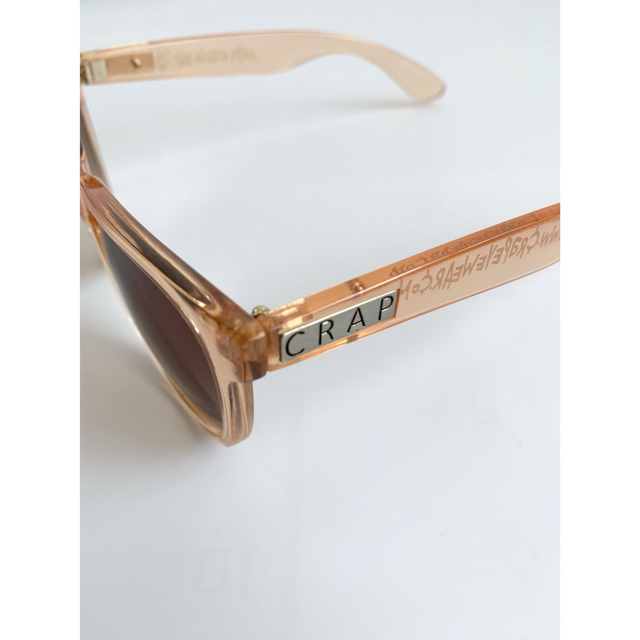 CRAP eyewear クラップ サングラス クリア ピンク メンズのファッション小物(サングラス/メガネ)の商品写真