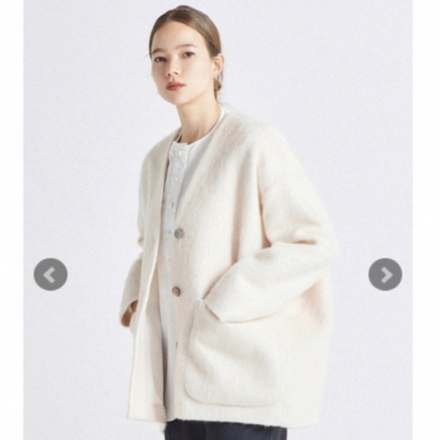 ホットセール格安 yori ウールモヘアシャギージャケット 新品