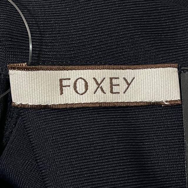 FOXEY(フォクシー)のフォクシー ノースリーブカットソー 38 M - レディースのトップス(カットソー(半袖/袖なし))の商品写真