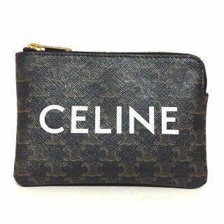 セリーヌ(celine)のセリーヌ コインケース 黒×ブラウン×白(コインケース)