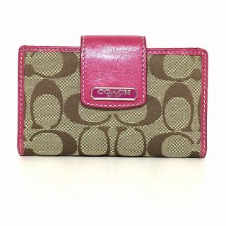 コーチ(COACH)のコーチ カードケース シグネチャー柄(名刺入れ/定期入れ)