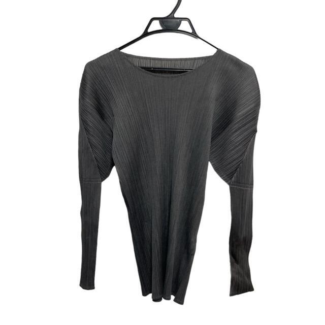 プリーツプリーズ 長袖カットソー 4 XL - レディース トップス