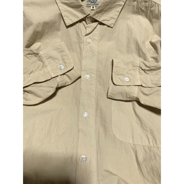 東洋エンタープライズ gold オーバーサイズシャツ ベージュ/Mサイズ 