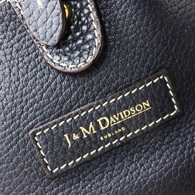 J&M Davidson J&Mデヴィッドソン MIA レザーボストンバッグ/ネイビー ミア ハンドバッグ【2400013139939】