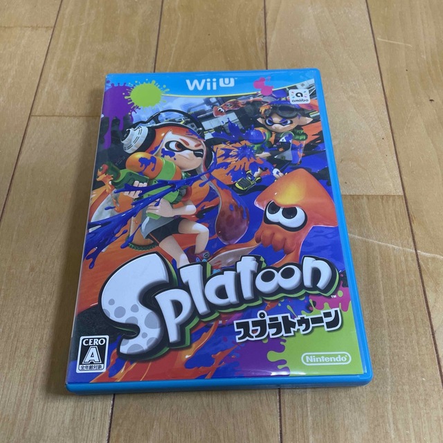 Wii U(ウィーユー)のSplatoon（スプラトゥーン） Wii U エンタメ/ホビーのゲームソフト/ゲーム機本体(家庭用ゲームソフト)の商品写真