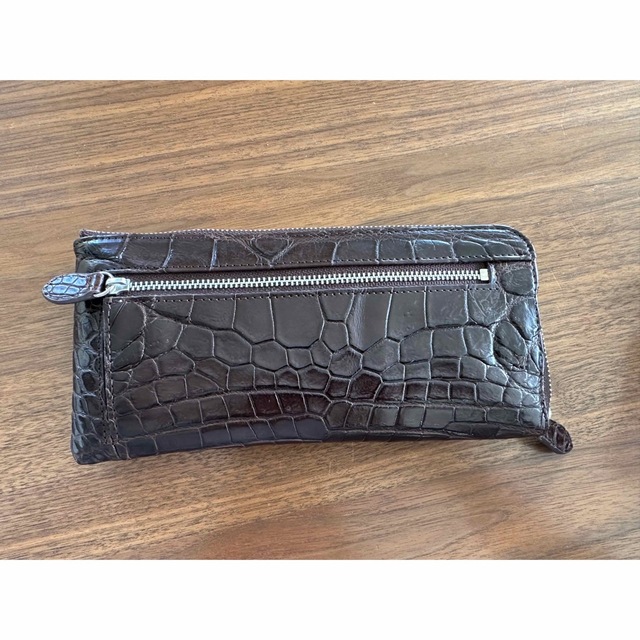 【新品】Brazioso issimo クロコL字財布