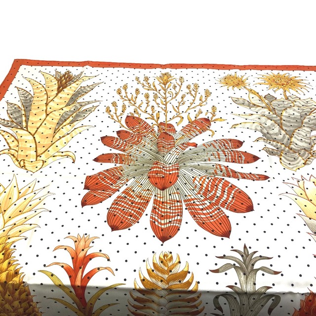 Hermes - エルメス HERMES スカーフ Index Bromeliaceae ブロメリアの