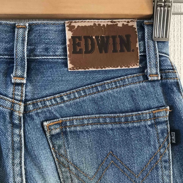 EDWIN(エドウィン)の【EDWIN  120cm】デニム ストレート ジーパン キッズ/ベビー/マタニティのキッズ服男の子用(90cm~)(パンツ/スパッツ)の商品写真