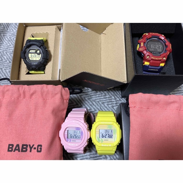 G-SHOCK BABY-G 4点セット