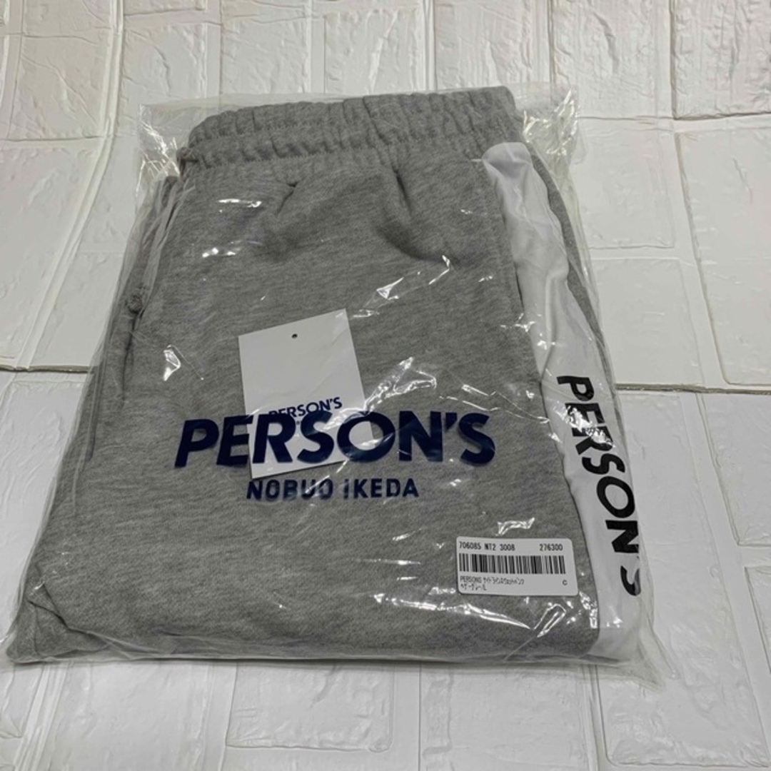 PERSON'S(パーソンズ)の◇新品PERSONS サイドラインスウェットパンツ （ヘザーグレー L） レディースのパンツ(カジュアルパンツ)の商品写真