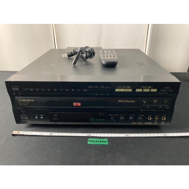 Pioneer DVD/LDコンパチブルプレーヤー カラオケ対応 DVL-K88-