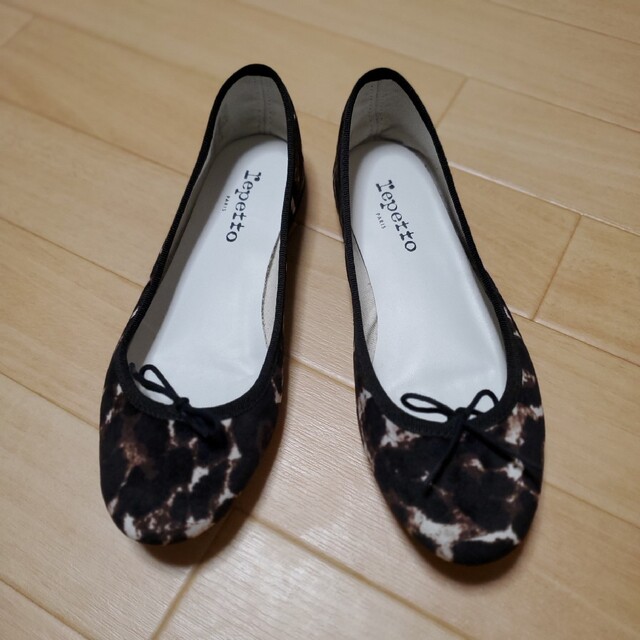 極美品】レペットrepetto サンドリオン レオパード 最終値下げ www