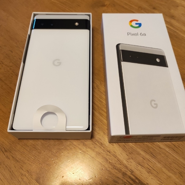 新品未使用 Google Pixel 6a 128gb ホワイト Chalk