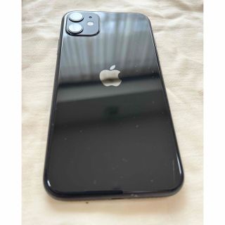 アップル(Apple)のApple iPhone11 128GB 本体 黒(スマートフォン本体)