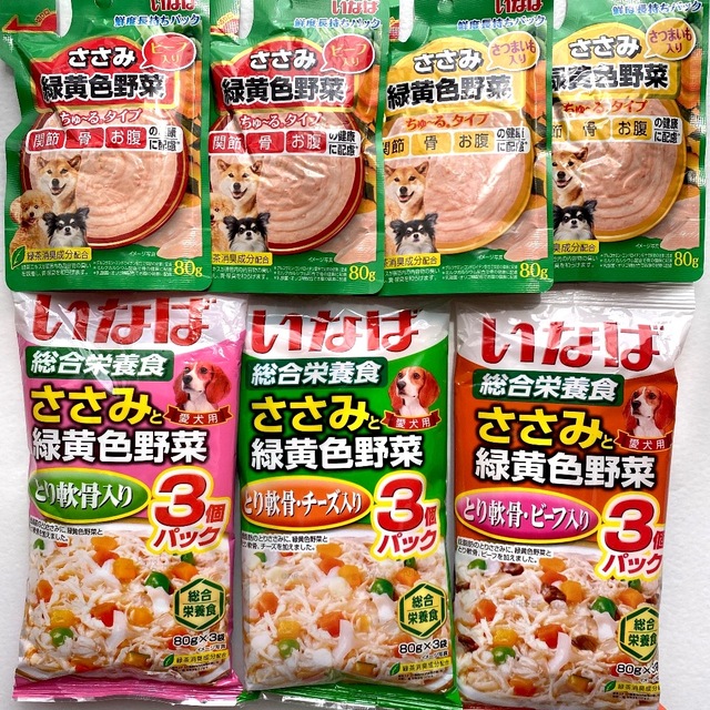 いなばペットフード(イナバペットフード)の【総合栄養食】いなば　ドッグフード　セット その他のペット用品(ペットフード)の商品写真