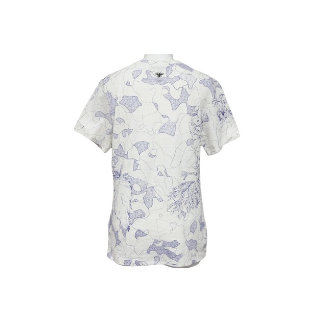 DIOR ディオール ピエトロ・ルッフォ Tシャツ 半袖 カットソー アラウンドザワールド 043T03PR446 サイズXS レディース 良好 29451 - 1