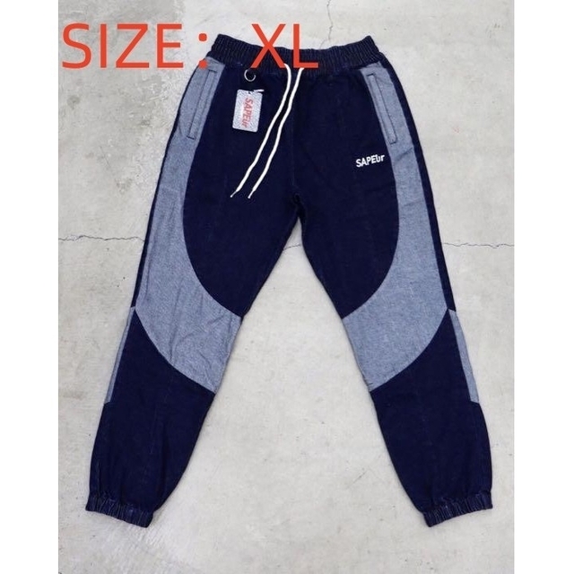 青L sapeur denim デニムパンツ-