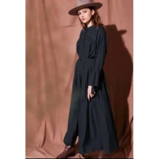 アリシアスタン(ALEXIA STAM)の新品Stand Collar Maxi Dress/スタンドカラーマキシドレス(ロングワンピース/マキシワンピース)