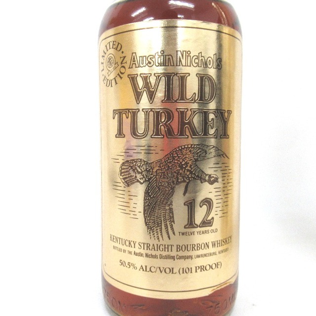 ウイスキー未開封☆Wild Turkey【ワイルドターキー】 12年 リミテッド