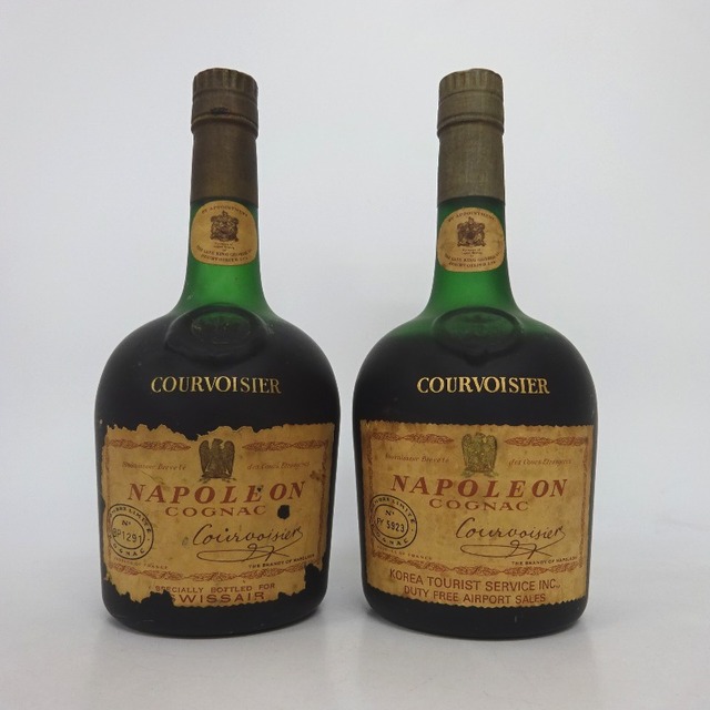 未開封 COURVOISIER【クルボアジェ】 ナポレオン 旧ラベル 2本セット