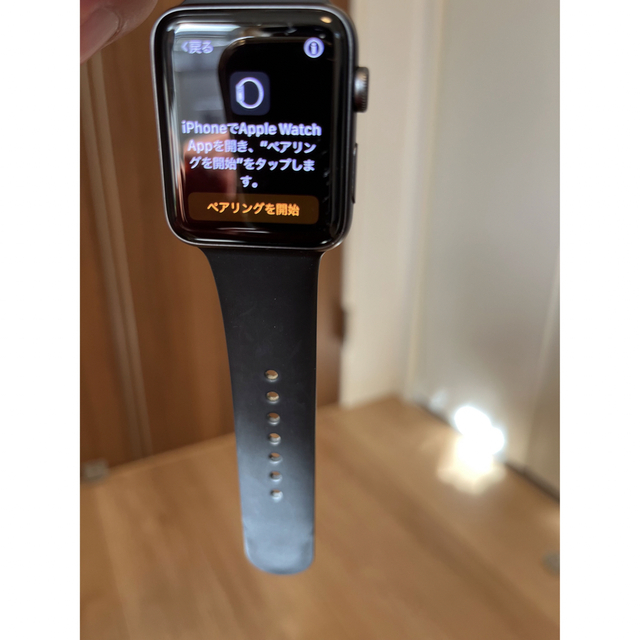 Apple Watch(アップルウォッチ)の【価格相談可能‼️】APPLE WATCH3 42 スペースグレイ メンズの時計(腕時計(デジタル))の商品写真