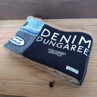 デニムダンガリー(DENIM DUNGAREE)のデニムリメイク裏ボアネックウォーマースヌドマフラーデニム&ダンガリーUnitA(マフラー/ストール)