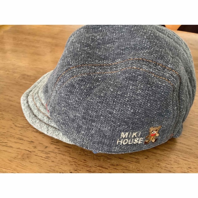 mikihouse(ミキハウス)のミキハウス　ベビーキャップ　44 キッズ/ベビー/マタニティのこども用ファッション小物(帽子)の商品写真