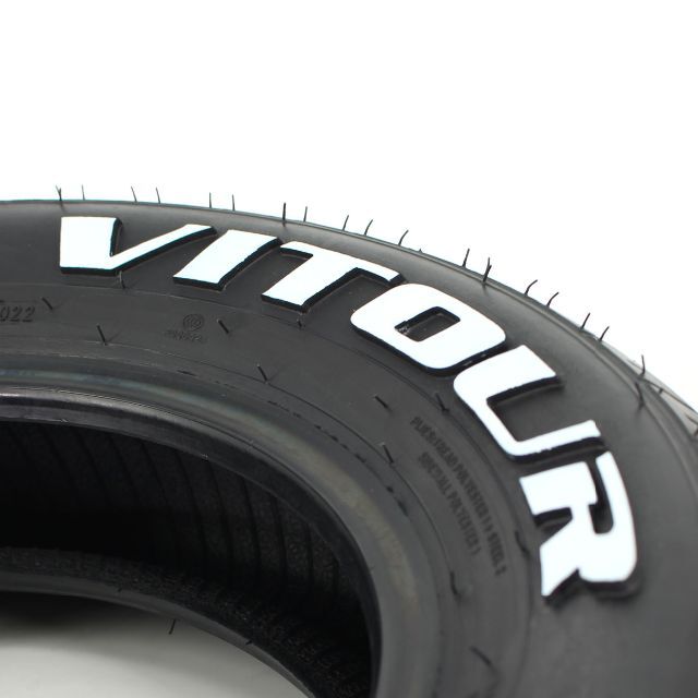 全国送料込み☆VITOUR ホワイトレター☆165 70R12☆4本 軽自動車