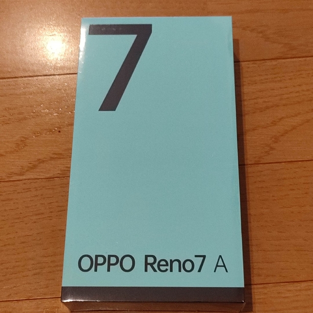 4500mAh内蔵メモリ容量【新品・未使用】OPPO Reno7 A　ドリームブルー