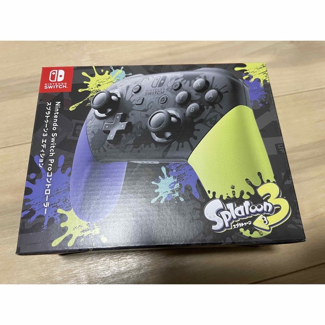 新品未使用　Nintendo Switch Pro スプラトゥーン3