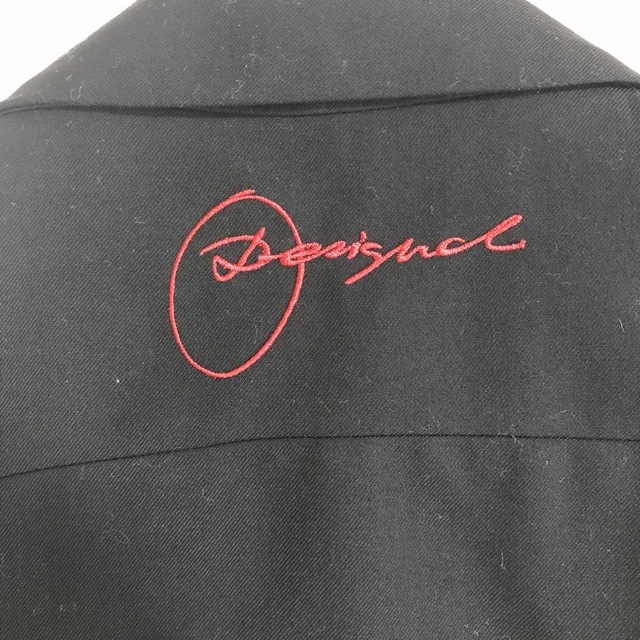 DESIGUAL(デシグアル)のDesigual ドッキングジャケット　刺繍　裏地花柄　おしゃれ　ゆったり　XL レディースのジャケット/アウター(テーラードジャケット)の商品写真