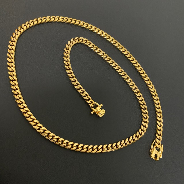 喜平ネックレス 6mm 60cm 47g 金ネックレス 18k ゴールドチェーン