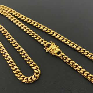 喜平ネックレス 6mm 60cm 47g 金ネックレス 18k ゴールドチェーン