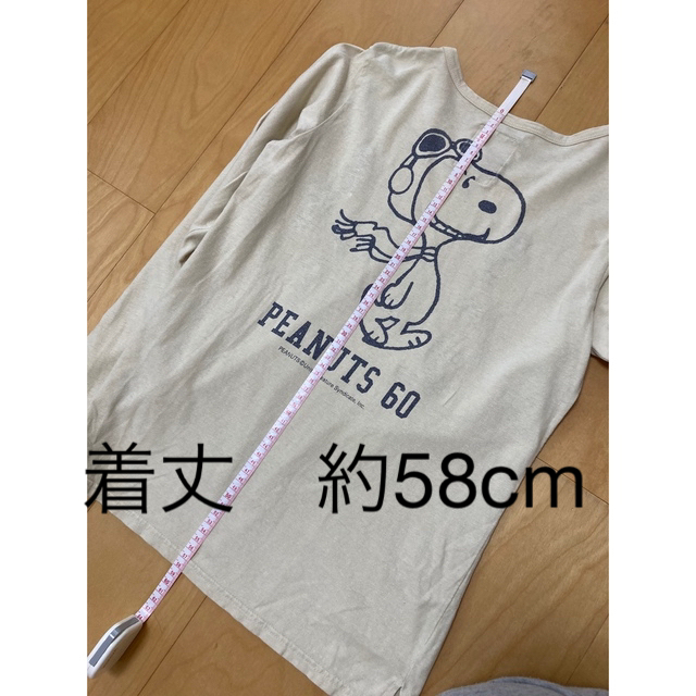 OLD BETTY'S(オールドベティーズ)のSNOOPY カットソー　old Betty's レディースのトップス(Tシャツ(長袖/七分))の商品写真