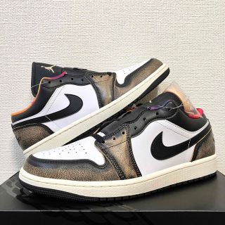 ナイキ(NIKE)の【レア】NIKE AIR JORDAN1 LOW "Black Onyx"(スニーカー)