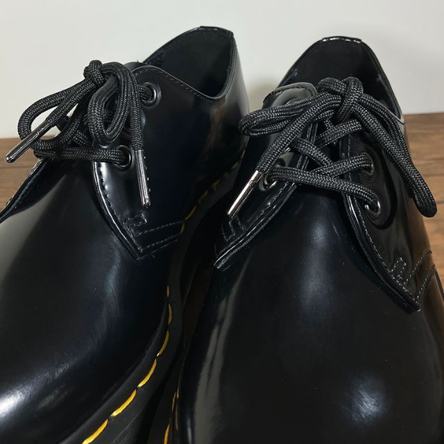 Dr.Martens(ドクターマーチン)のドクターマーチン 1461 QUAD 3ホール ダブルソール 厚底 ブーツ レディースの靴/シューズ(ブーツ)の商品写真