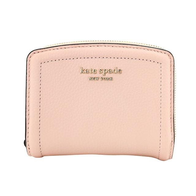 新品 ケイトスペード kate spade 2つ折り財布 スモールコンパクトウォレット ライトブラウン