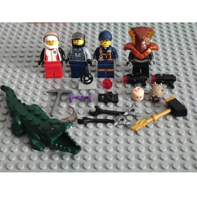 Lego(レゴ)のレゴシティ　ミニフィグ　レゴニンジャゴー　スターウォーズ　ジャンク キッズ/ベビー/マタニティのおもちゃ(積み木/ブロック)の商品写真