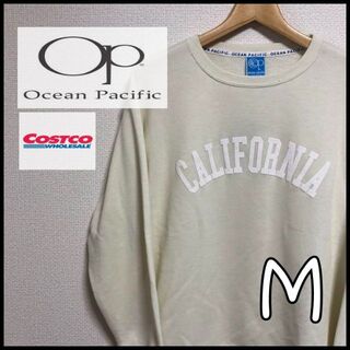 OCEAN PACIFIC - 新品 M☆OCEAN PACIFIC スウェット ロゴトレーナー レディース
